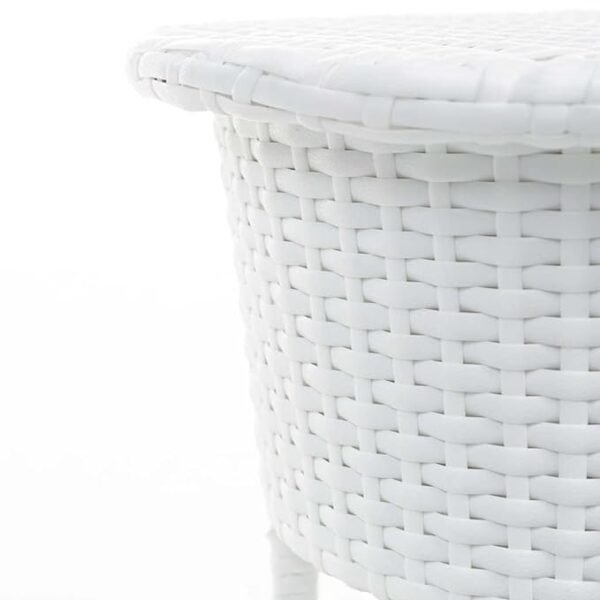 Bring comfort and style to your outdoor space with our dark blue cushioned patio set.