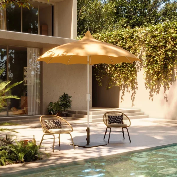 Outdoor Patio Chair & Coffee Table Set – Modern Garden Furniture for Balcony, Backyard & Terrace