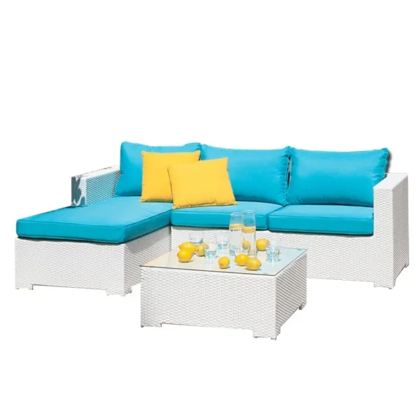 Relax in style! Our premium outdoor sofa set combines comfort, durability, and modern design for the perfect patio setup.
