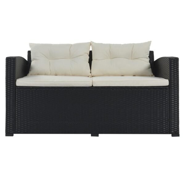 Premium Outdoor Rattan Wicker Patio Sofa Set with Center Table – Durable Garden Furniture