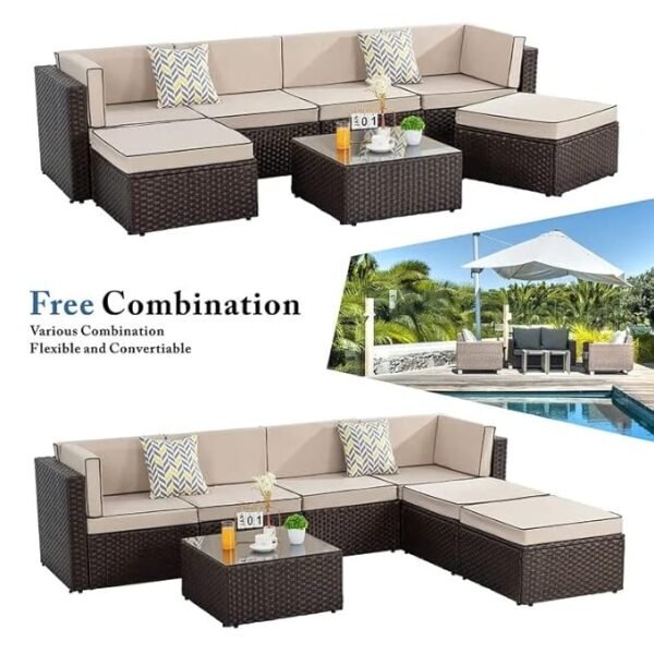 Upgrade your outdoor space with our stylish, durable, and weather-resistant outdoor sofa set. Perfect for patios, gardens, and balconies, designed for comfort and elegance.