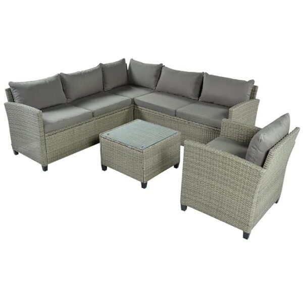Relax in style with our outdoor rattan wicker patio set – comfort meets durability."