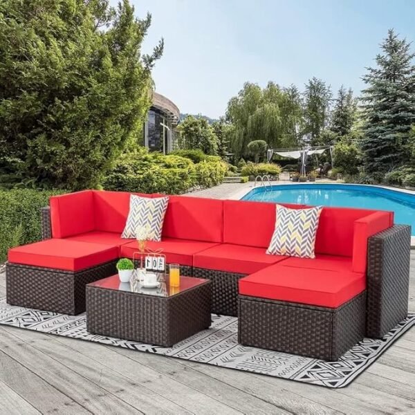 Premium Outdoor Sofa Set – Modern Weatherproof Patio Furniture for Garden & Balcony