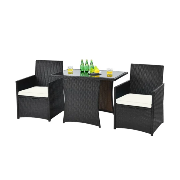 "Modern outdoor chair and table set for patio, balcony, or garden – durable and weather-resistant furniture"