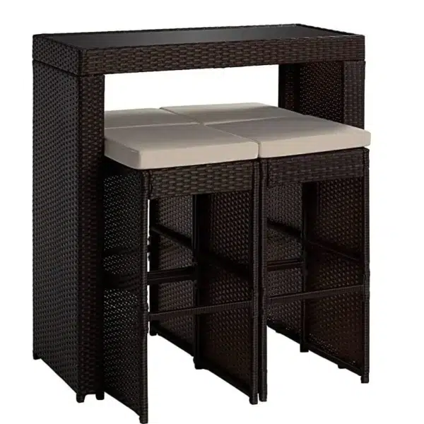 Premium Outdoor Bar Set – Modern Patio Furniture for Backyard & Garden
