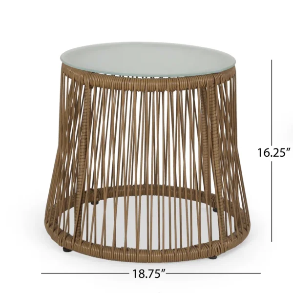 Outdoor Patio Chair & Coffee Table Set – Weather-Resistant Garden & Balcony Furniture