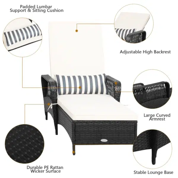 Luxury Outdoor Poolside Loungers – Weatherproof Sunbeds for Patio & Garden Relaxation