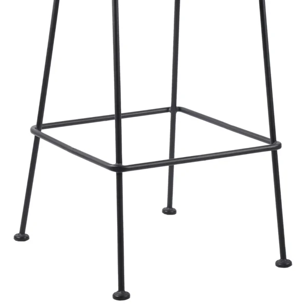 2-Piece Outdoor Rope Bar Chairs with modern design and durable construction for stylish patio seating.