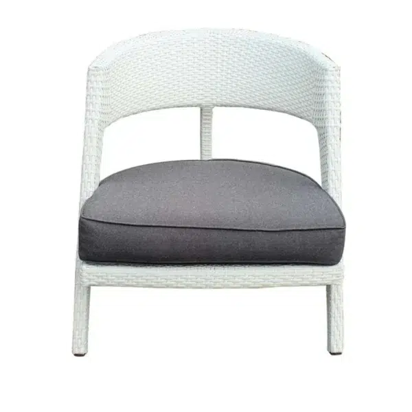 Outdoor Rattan Wicker 3-Piece Patio Set with chairs and table for garden, balcony, or backyard