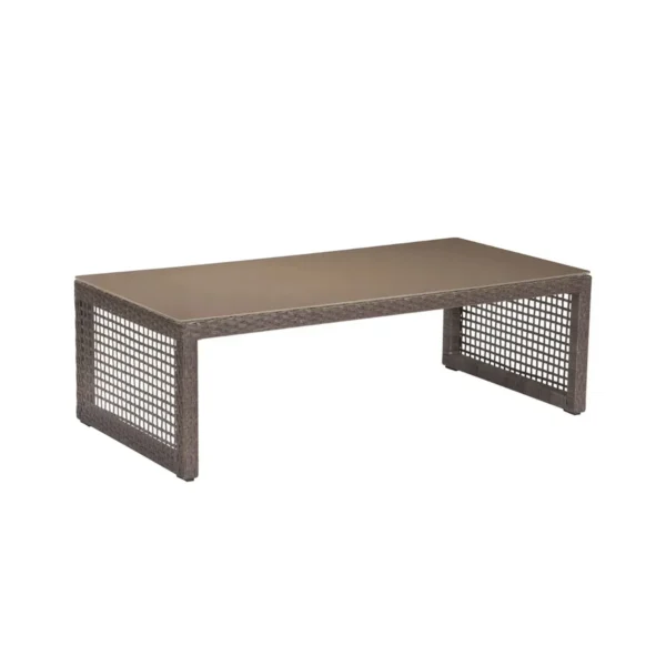 Outdoor Rattan Wicker 5-Seater Sofa Set with Cushions and Coffee Table for Patio, Garden, or Balcony