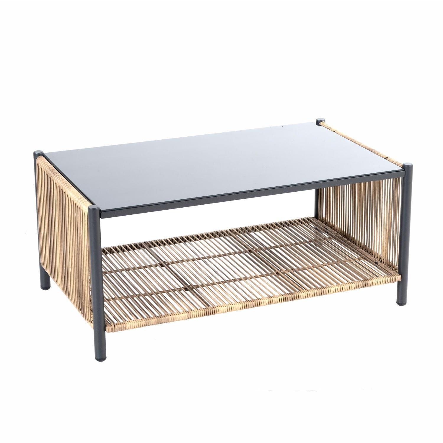 “Elegant 2 seater rattan wicker sofa set with cushions, durable outdoor furniture for patio, garden, and balcony seating”